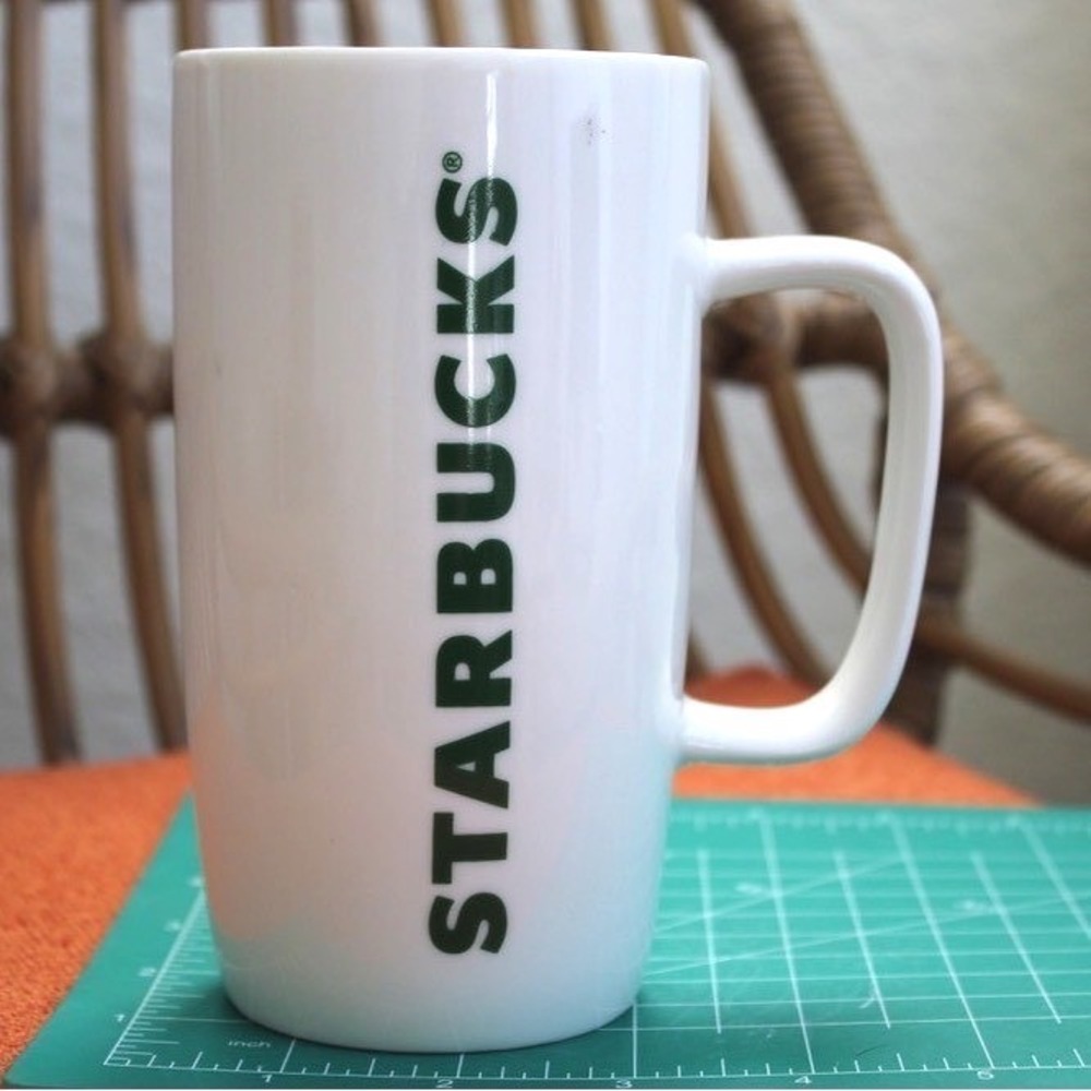 Starbucks Retro Extra Tall Mug Coffee Latte‎ 17oz